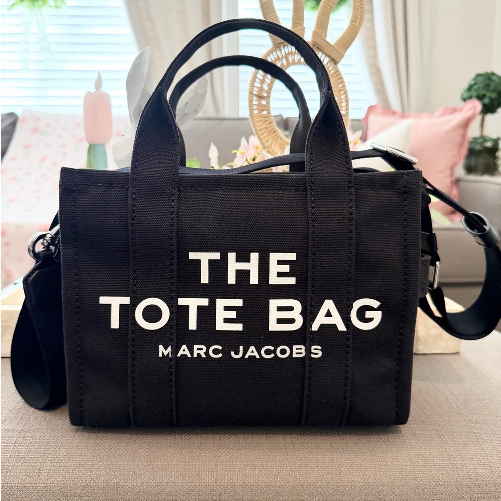 Marc Jacobs Black The Canvas Small Tote Bag